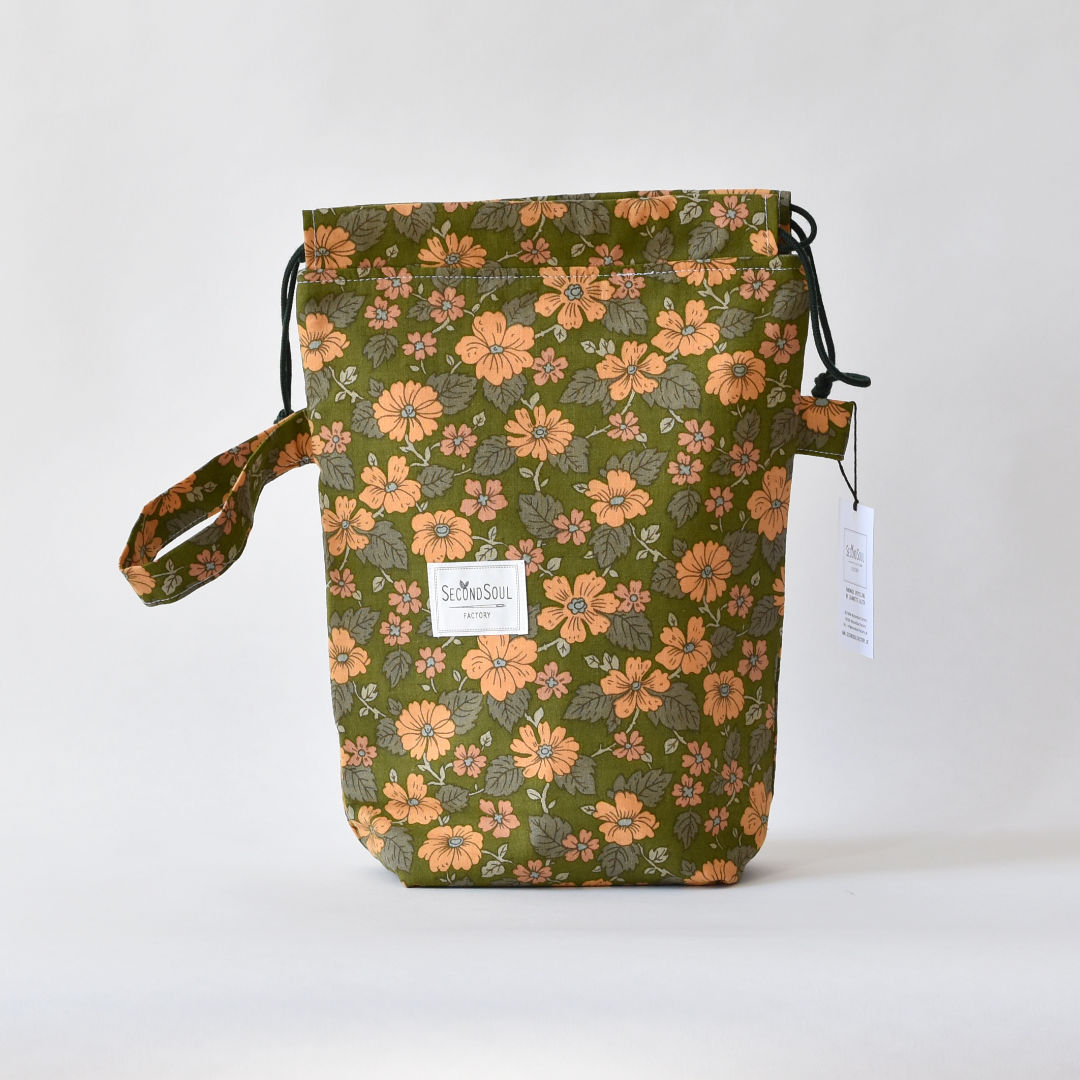 Strickprojektbeutel MONO PROJECTBAG MEDIUM daisies