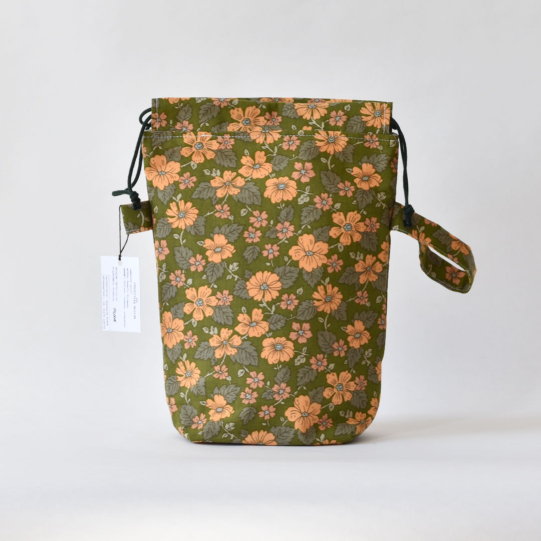 Strickprojektbeutel MONO PROJECTBAG MEDIUM daisies
