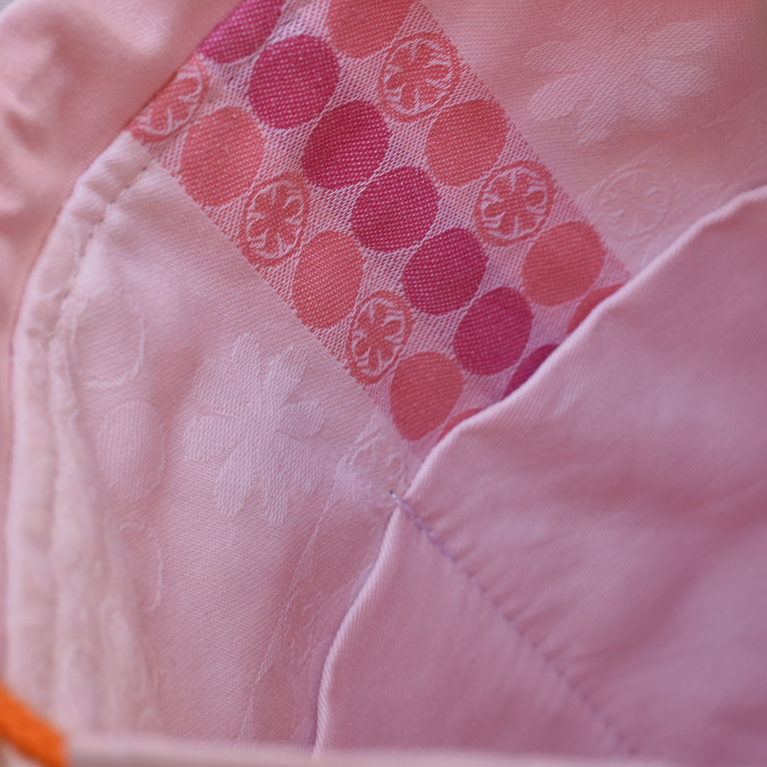 Strickprojekttasche in klein für unterwegs