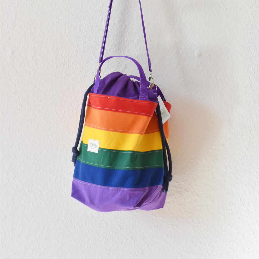 pride Stricktasche zum umhängen