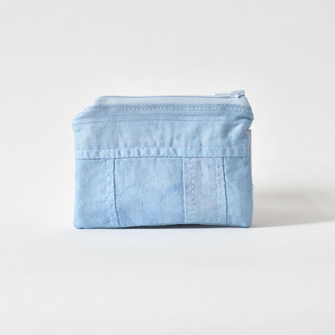 Mini Tasche SCRAPPY DYED MINI POUCH indigo – Bild 2