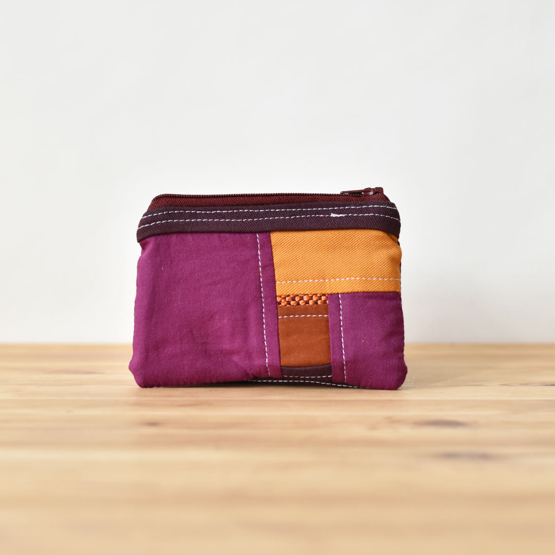 Mini Tasche SCRAPPY MINI POUCH happy autumn – Bild 2