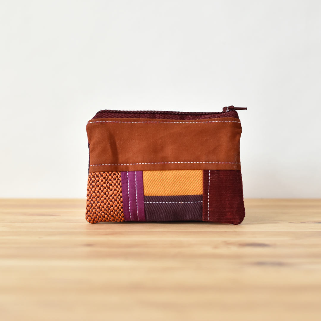 Mini Tasche SCRAPPY MINI POUCH happy autumn – Bild 2