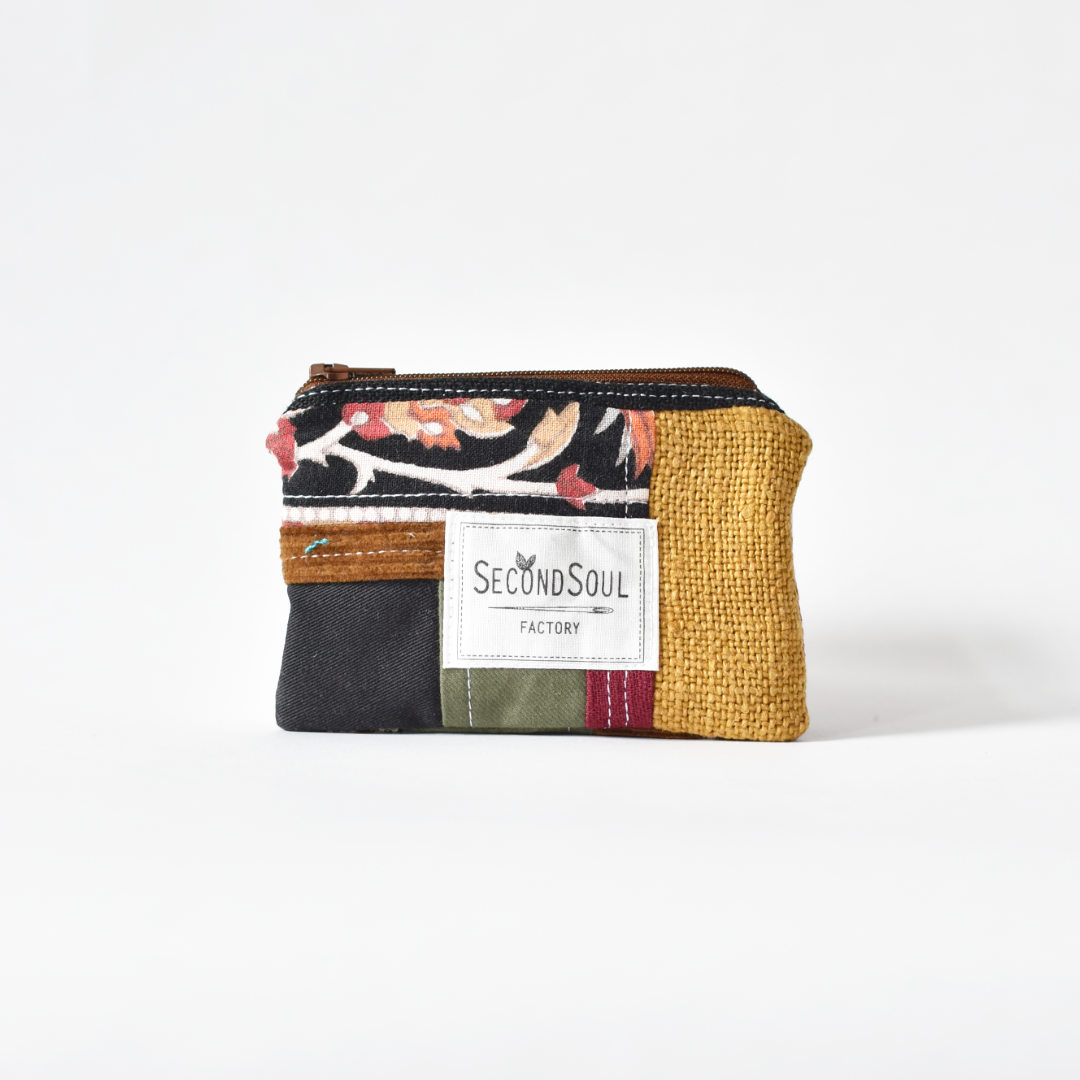 Mini Tasche aus Stoffresten