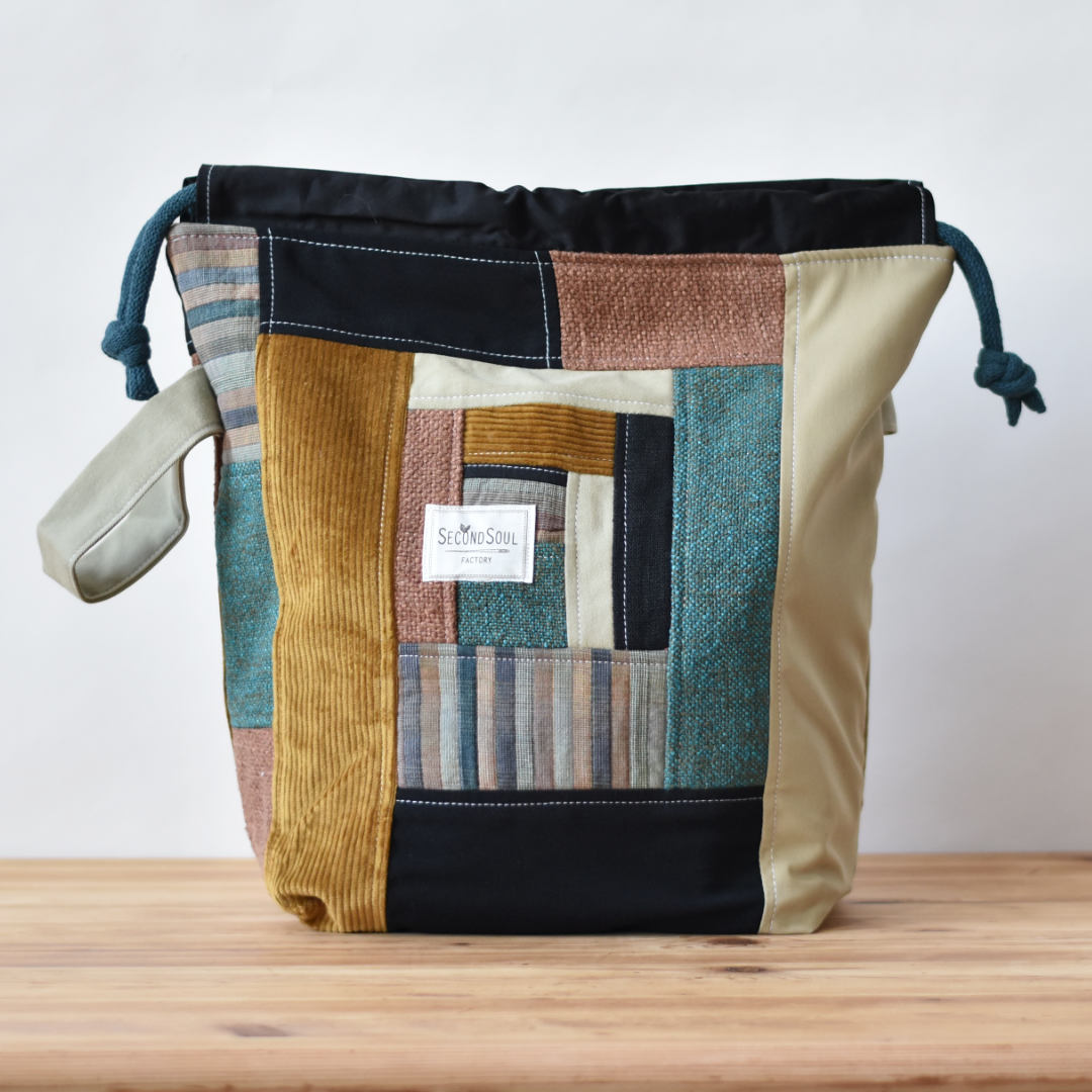 Strickprojektbeutel SCRAPPY PROJECTBAG LARGE librarian