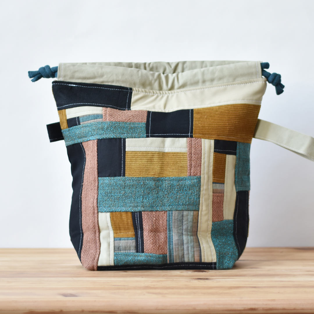 Strickprojektbeutel SCRAPPY PROJECTBAG LARGE librarian