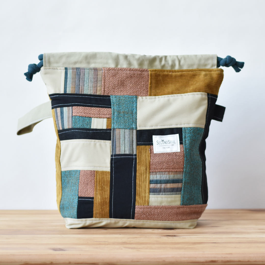 Strickprojektbeutel SCRAPPY PROJECTBAG LARGE librarian