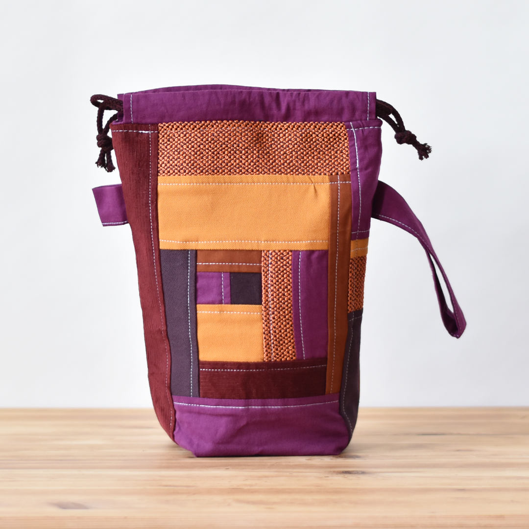 Strickprojektbeutel SCRAPPY PROJECTBAG SMALL happy autumn