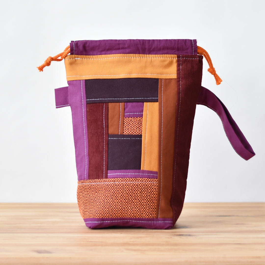 Strickprojektbeutel SCRAPPY PROJECTBAG SMALL happy autumn – Bild 2