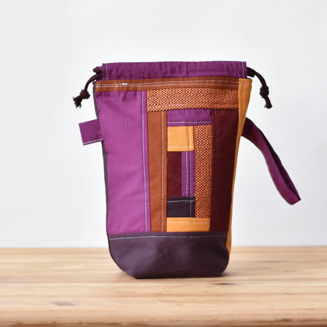 Strickprojektbeutel SCRAPPY PROJECTBAG SMALL happy autumn