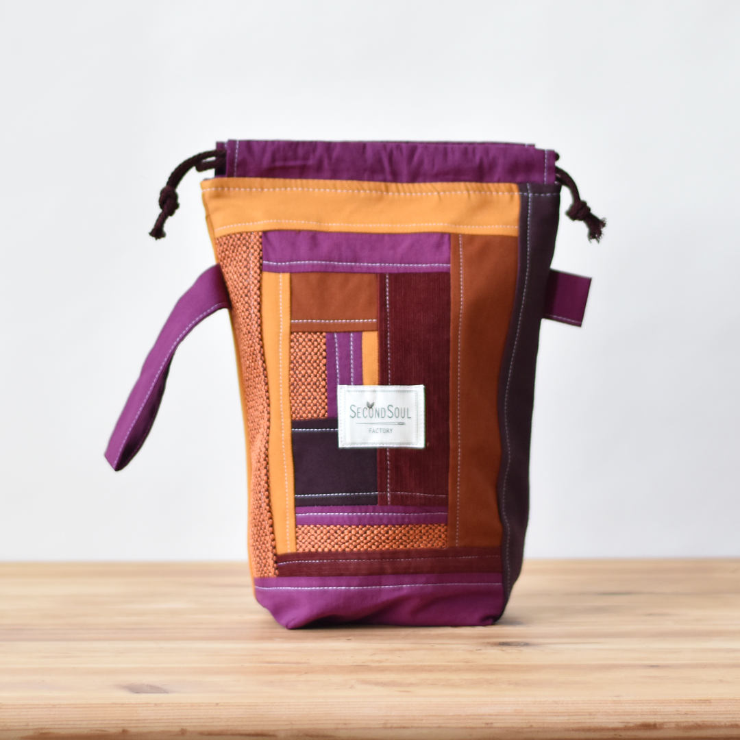 Strickprojektbeutel SCRAPPY PROJECTBAG SMALL happy autumn