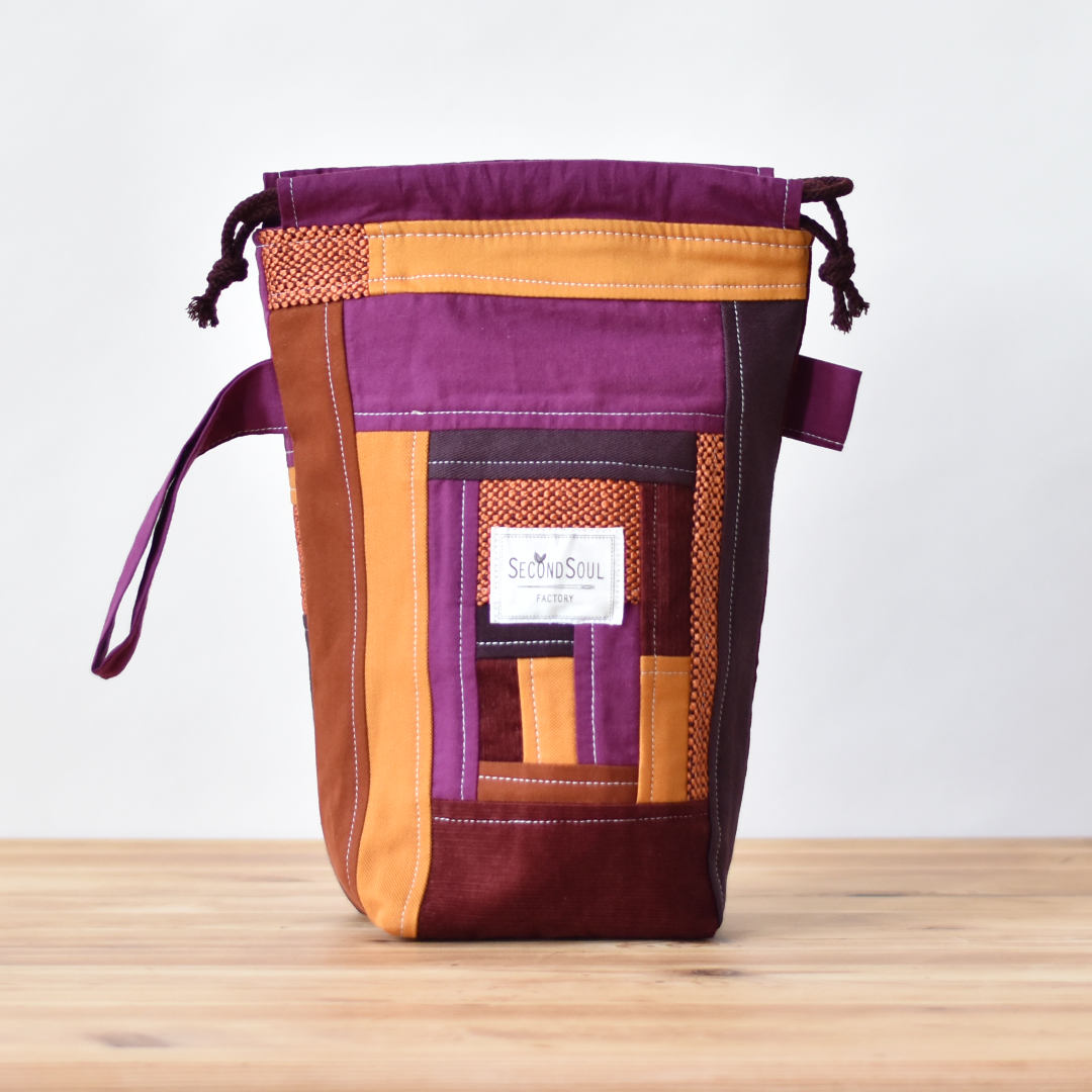 Strickprojektbeutel SCRAPPY PROJECTBAG SMALL happy autumn