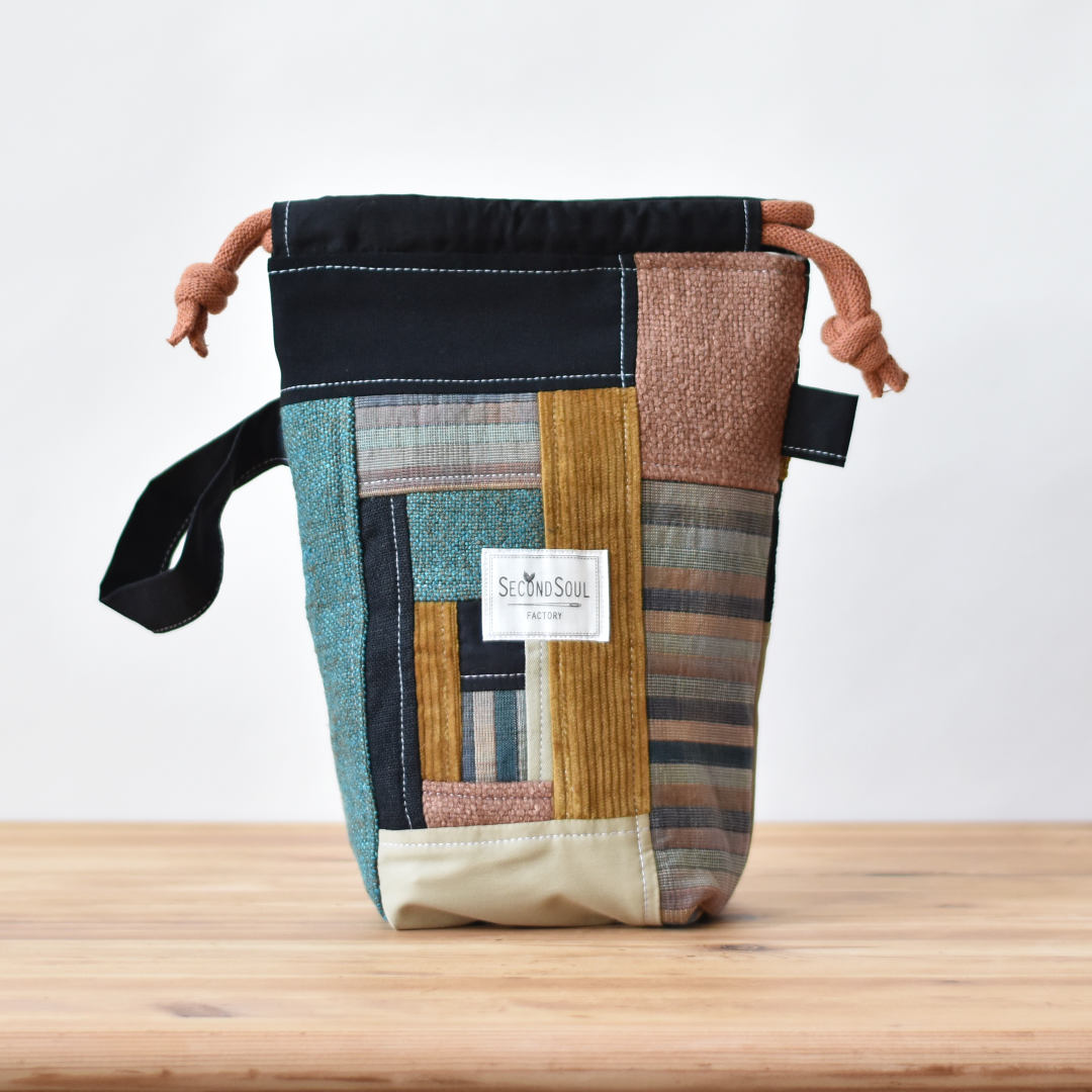 Strickprojektbeutel SCRAPPY PROJECTBAG SMALL librarian