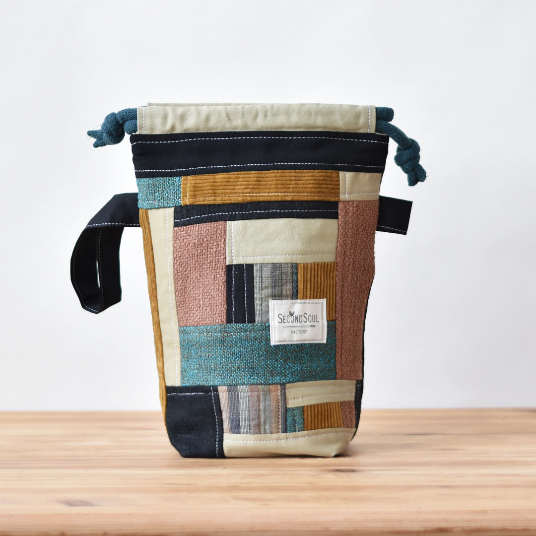 Strickprojektbeutel SCRAPPY PROJECTBAG SMALL librarian