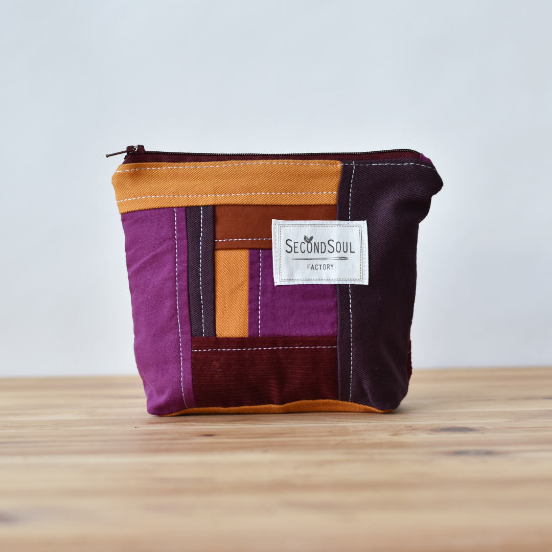 kleine patchworktasche