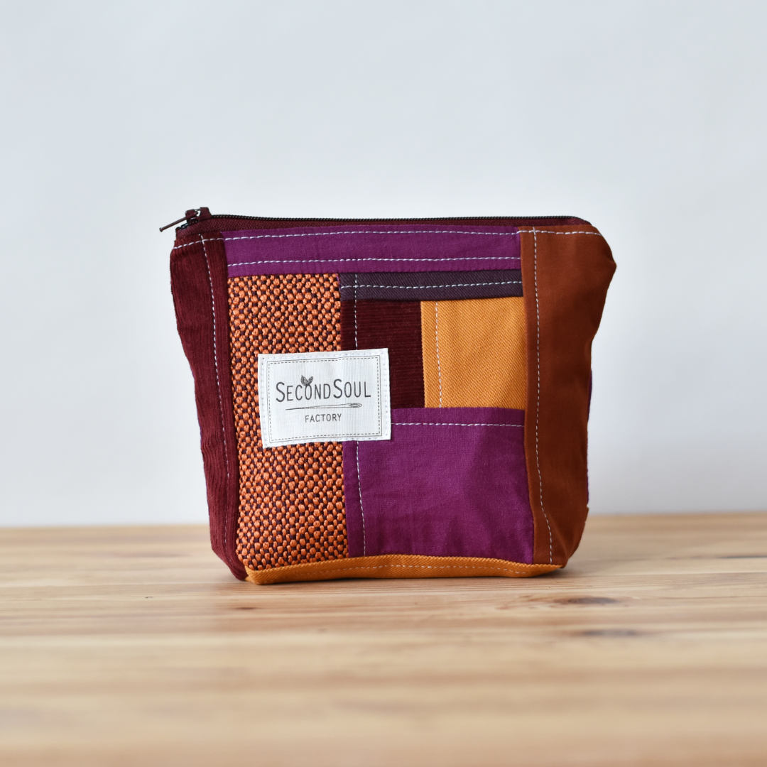 Tasche aus Stoffresten